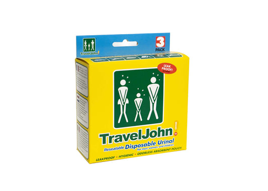 Travel John - Resealable Disposable Urinal